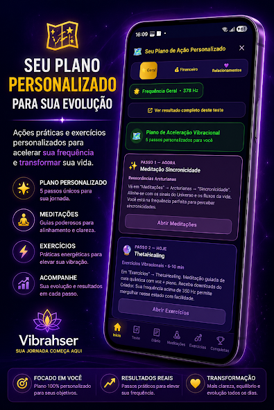 Tela do aplicativo VibrahSer